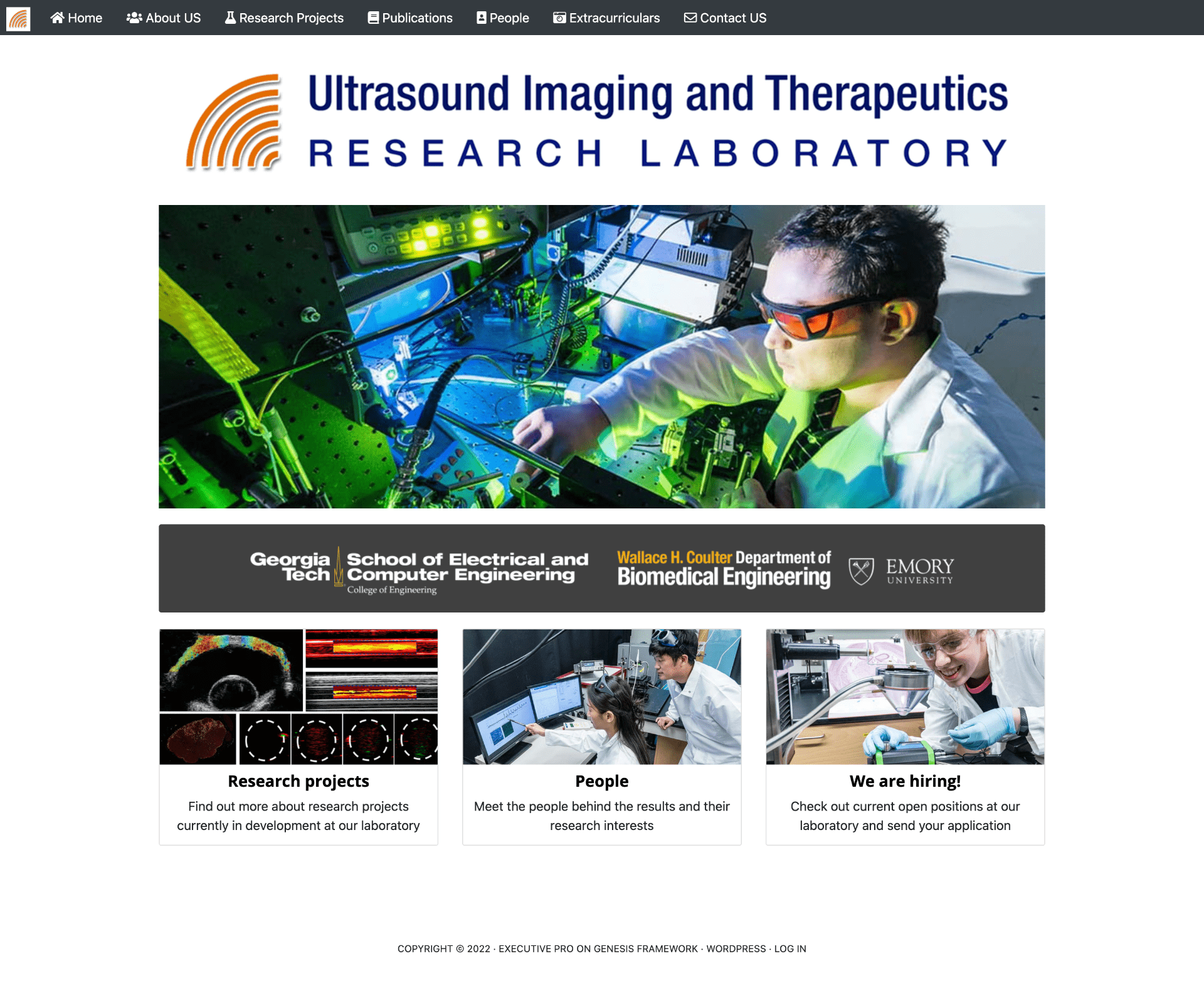 ultrasound.gatech.edu website
